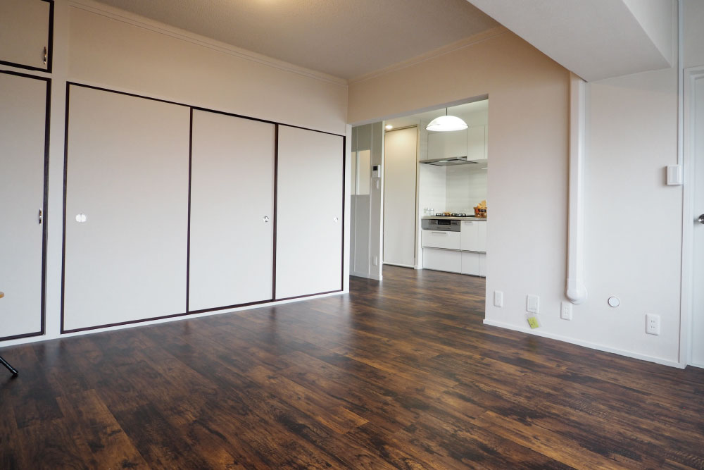 「レトロな雰囲気のマンションリフォーム」K様邸