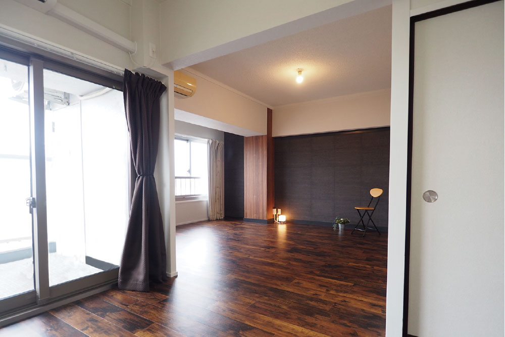 「レトロな雰囲気のマンションリフォーム」K様邸