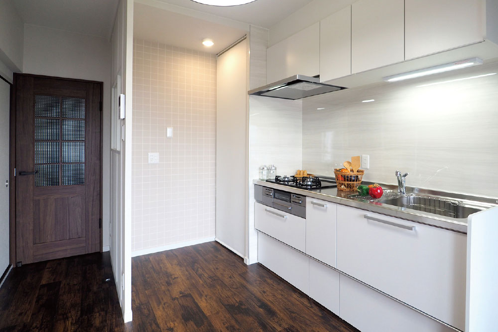 「レトロな雰囲気のマンションリフォーム」K様邸