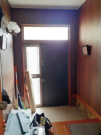 「耐震強度を上げながら(上部構造評価0.32から1.03になりました!)おしゃれで住みやすい家に」K様邸